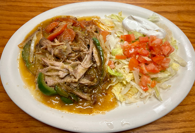 62. Enchiladas Rancheras