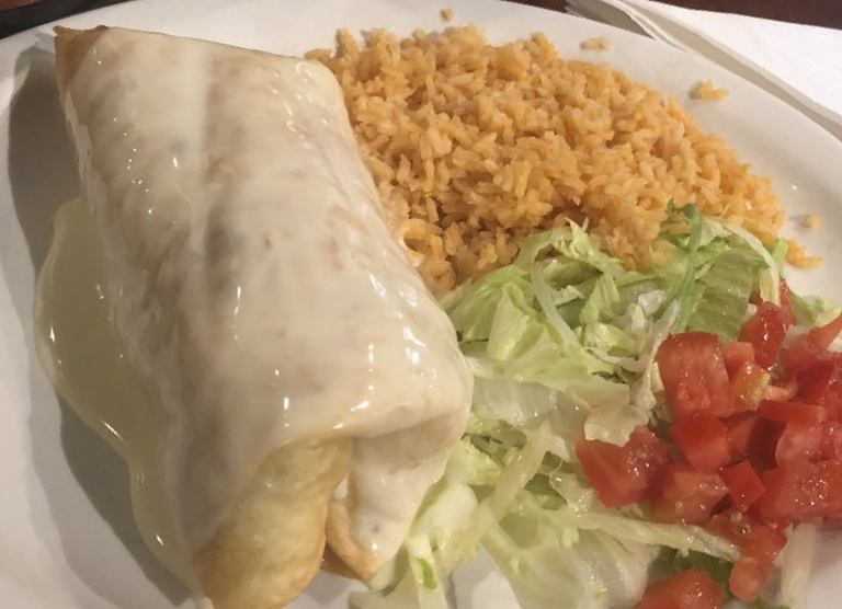 67. Steak or Chicken Chimichanga