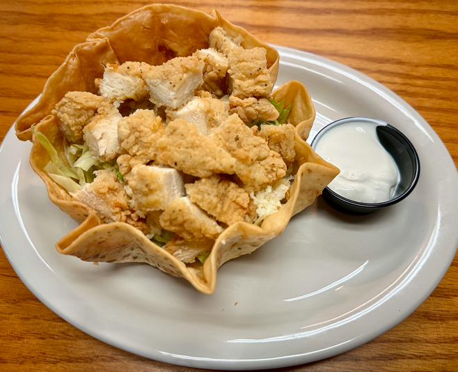 Fried Chicken Salad