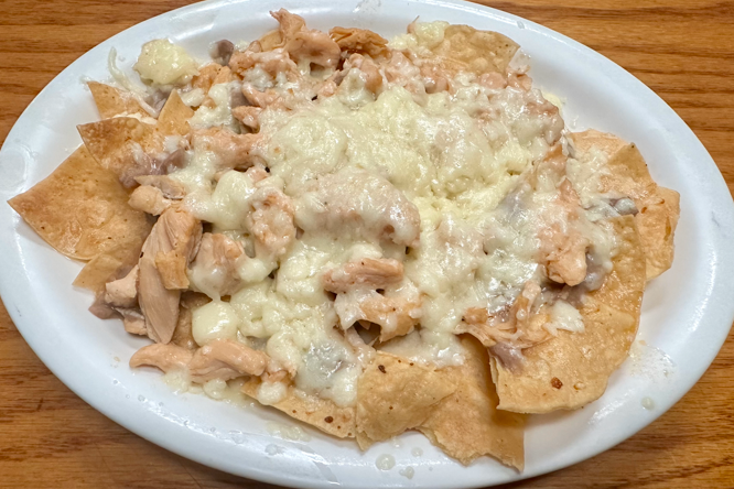 Chicken and Bean Nachos