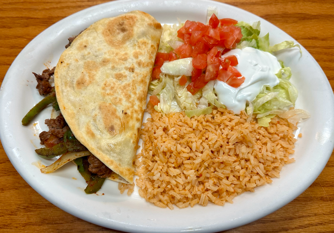 49. Fajita Quesadilla