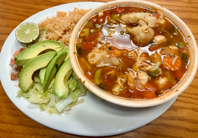 Sopa De Pollo (Chicken-rice soup)