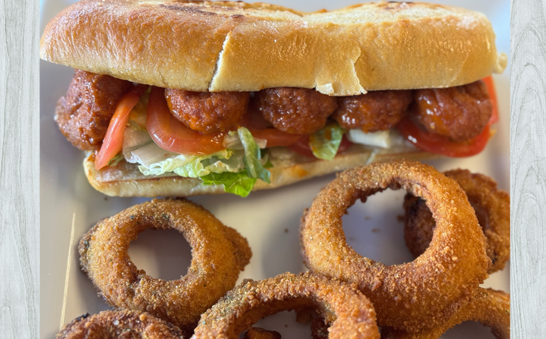 Buffalo Shrimp PoBoy
