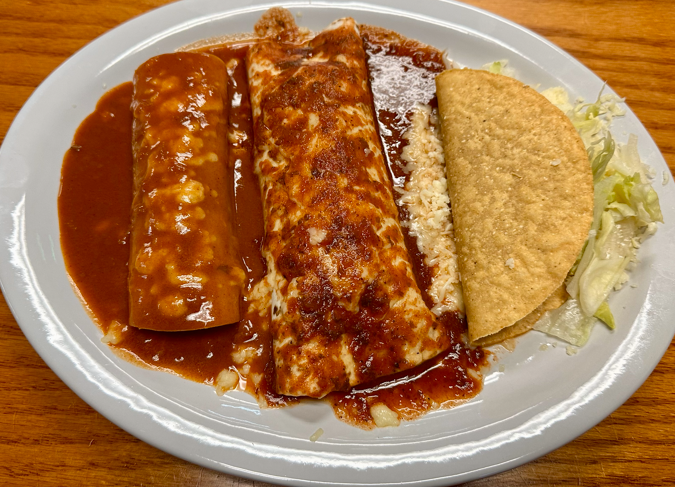 I. Burrito, Enchilada and Taco
