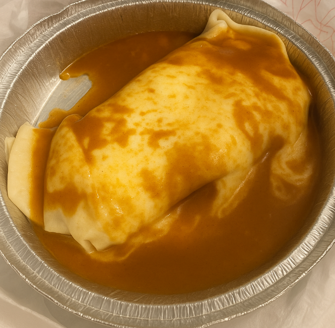 Burrito with Caliente