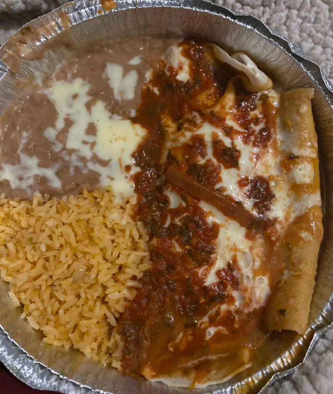 30. Enchilada & Burrito Dinner 